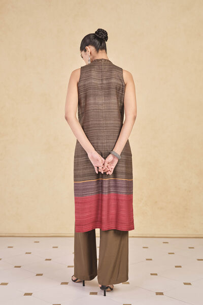 Zella Silk Co-ord - Brown